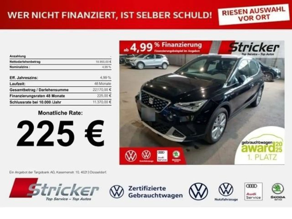 Seat Arona 1.0 TSI DSG