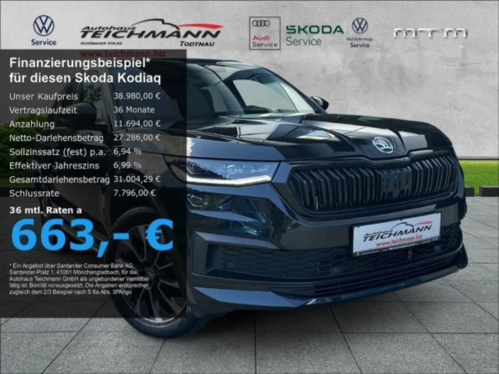 Skoda Kodiaq 4x4 Sportline 2.0 TDI