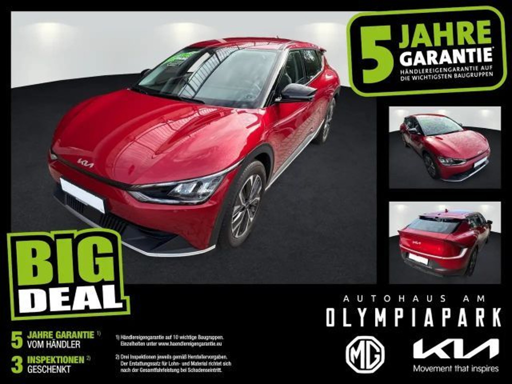 Kia EV6 KLIMAAUT.*LED*SITZ U. LENKHEIZ*LM-FELGEN*