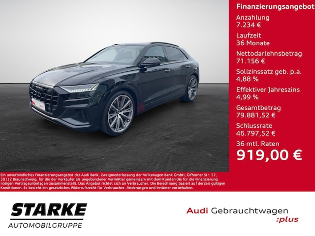 Audi SQ8 Sportback Quattro