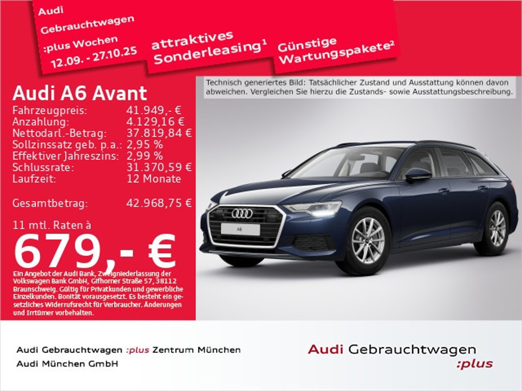 Audi A6 Avant Quattro S-Tronic 40 TDI
