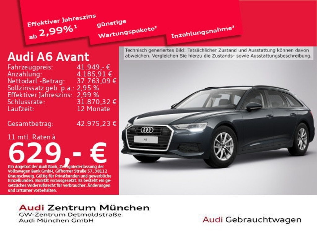 Audi A6 Avant Quattro S-Tronic 40 TDI