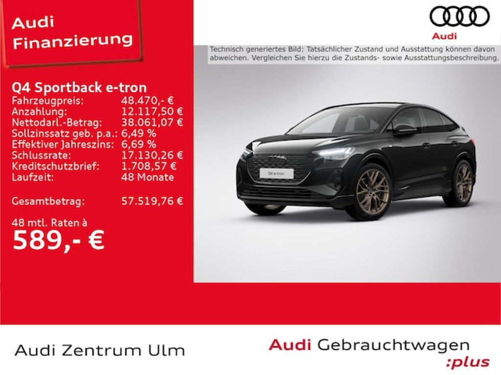 Audi Q4 e-tron Sportback Quattro
