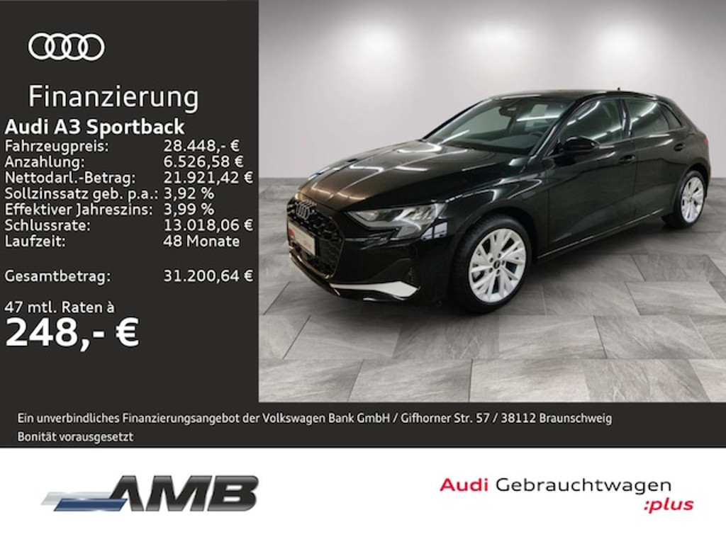 Audi A3 Sportback 30 TFSI