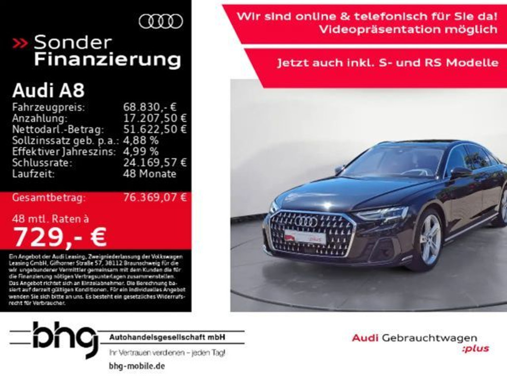 Audi A8 Quattro 50 TDI