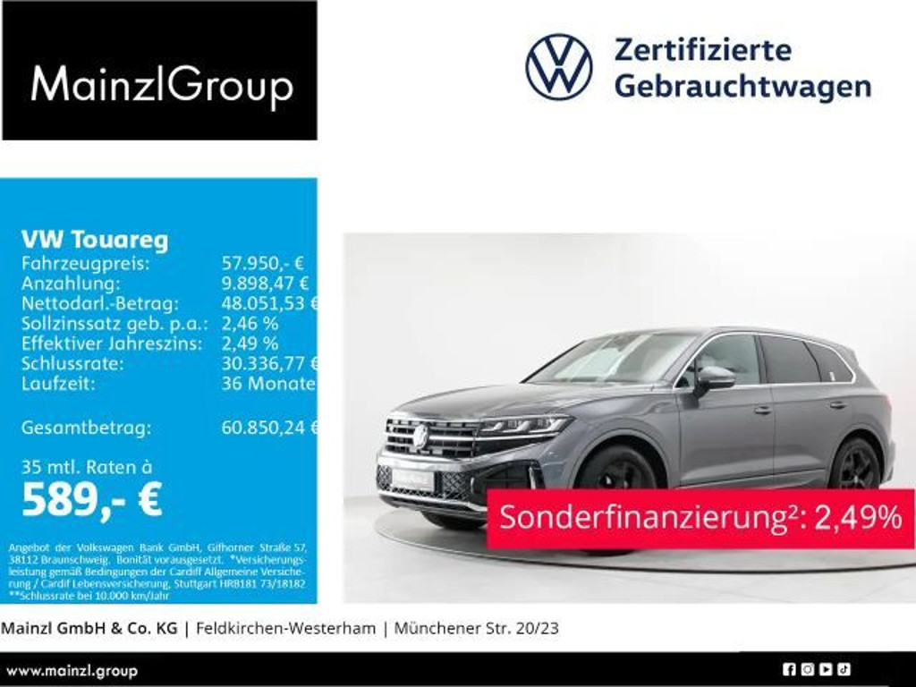 Volkswagen Touareg R-Line 3.0 V6 TDI