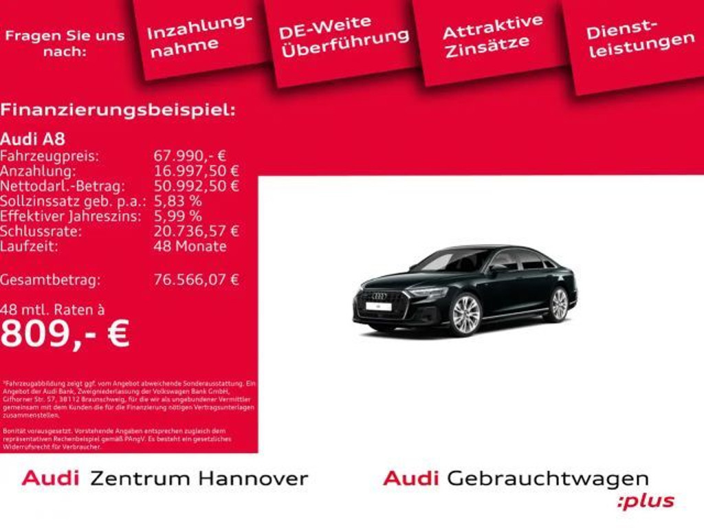 Audi A8 Quattro 50 TDI