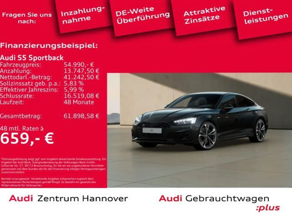 Audi S5 Quattro Competition 55 TDI