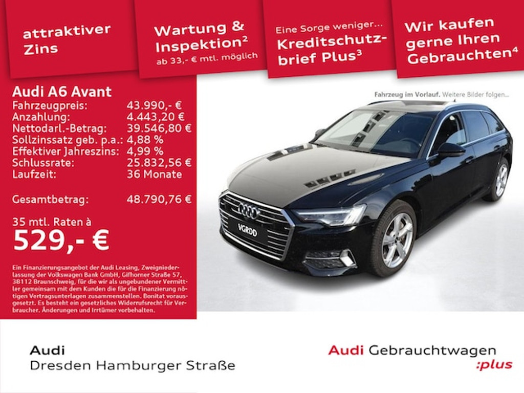 Audi A6 Avant Quattro S-Tronic 45 TFSI