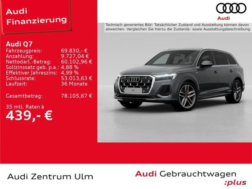 Audi Q7 Quattro S-Line 45 TDI