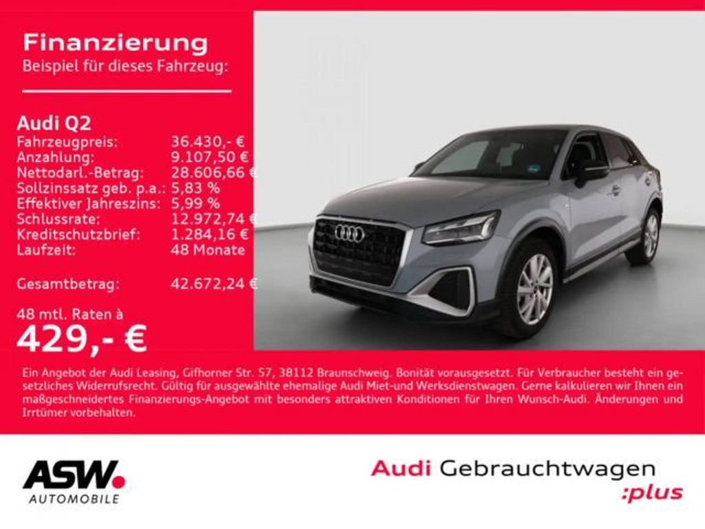 Audi Q2 S-Line 35 TFSI