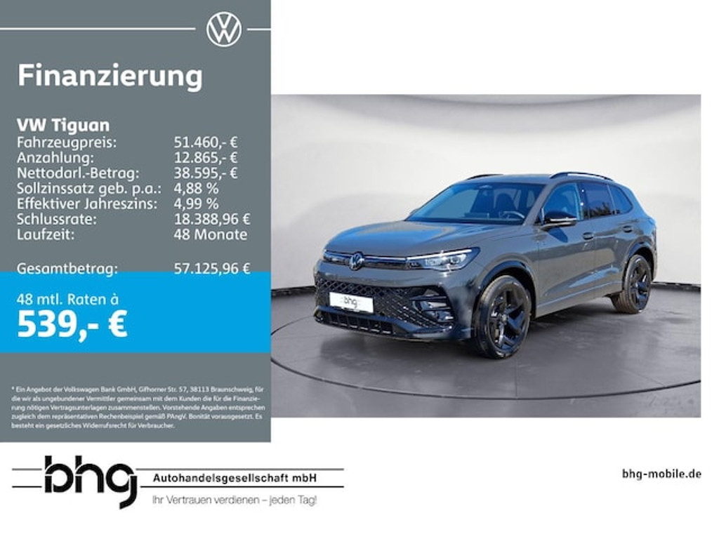 Volkswagen Tiguan 4Motion DSG R-Line IQ.Drive 2.0 TDI