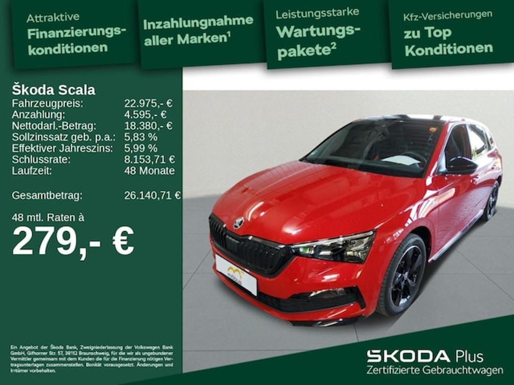 Skoda Scala Monte Carlo 1.0 TSI