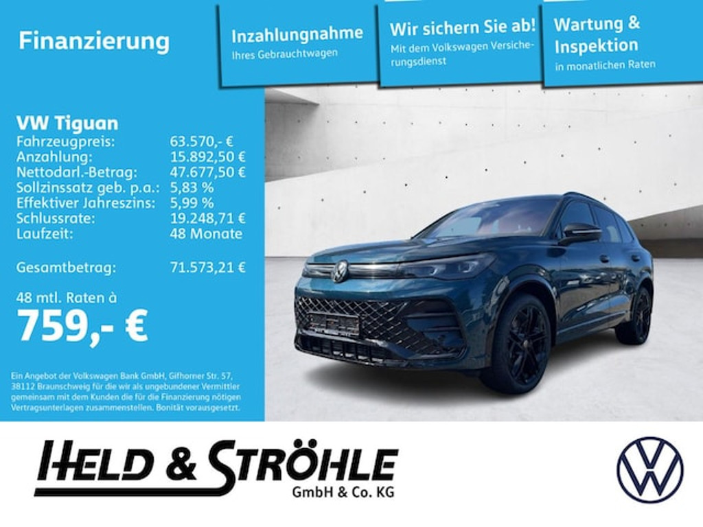 Volkswagen Tiguan R-Line 2.0 TDI
