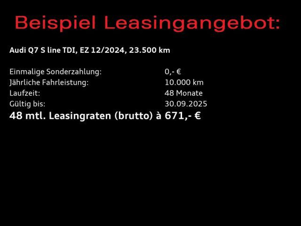 Audi Q7 Quattro S-Line 45 TDI