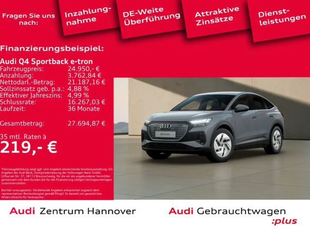 Audi Q4 e-tron Sportback 35