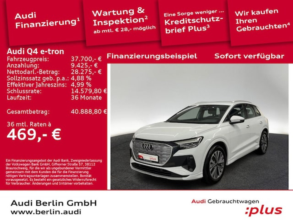 Audi Q4 e-tron Quattro