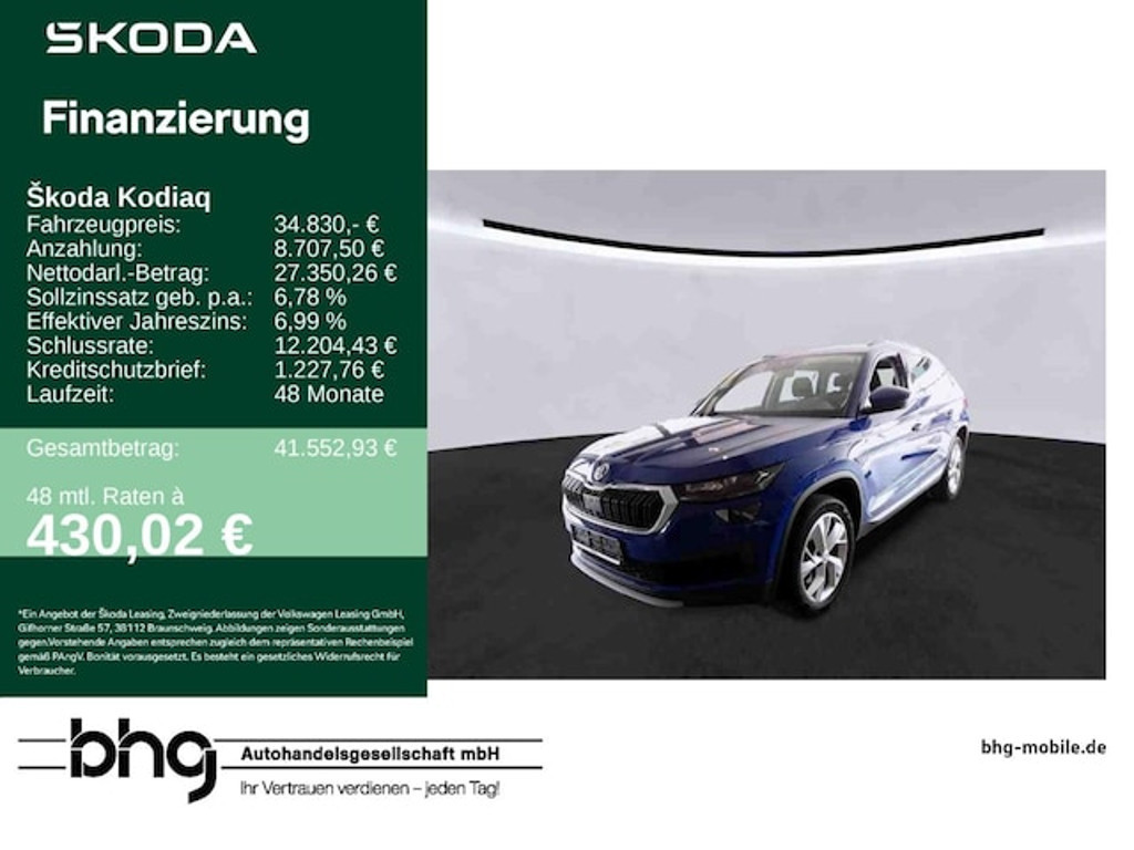 Skoda Kodiaq 4x4 Clever 2.0 TDI