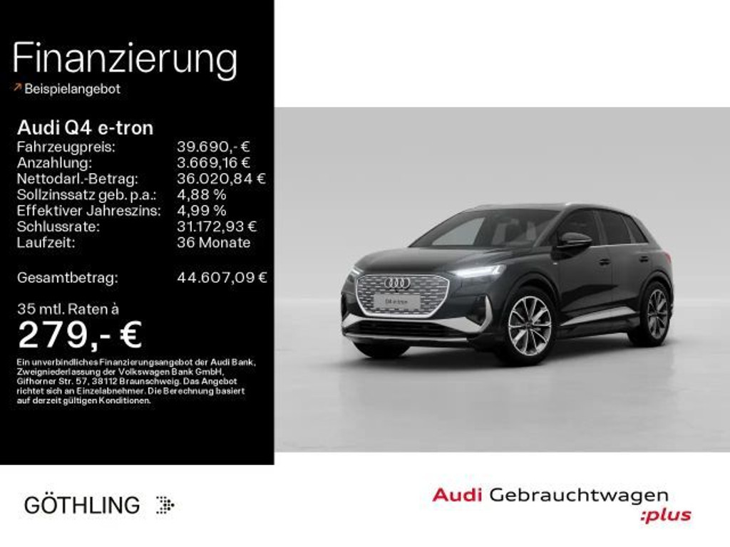Audi Q4 e-tron S-Line 35