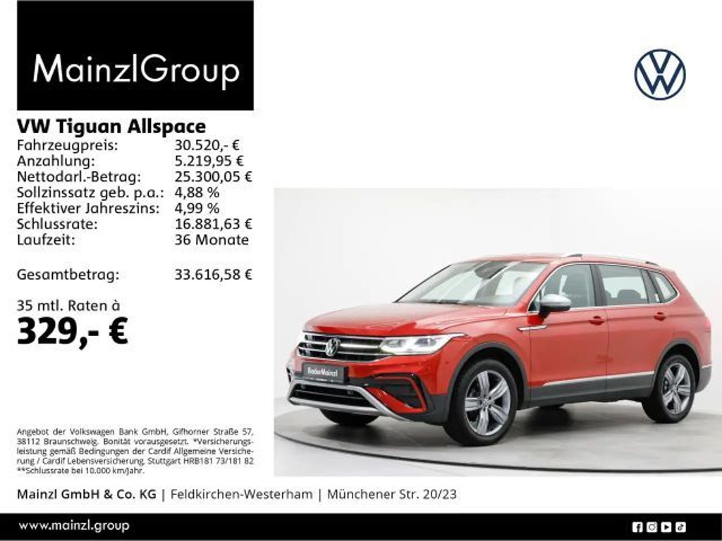 Volkswagen Tiguan DSG Allspace 2.0 TDI Elegance Elegance