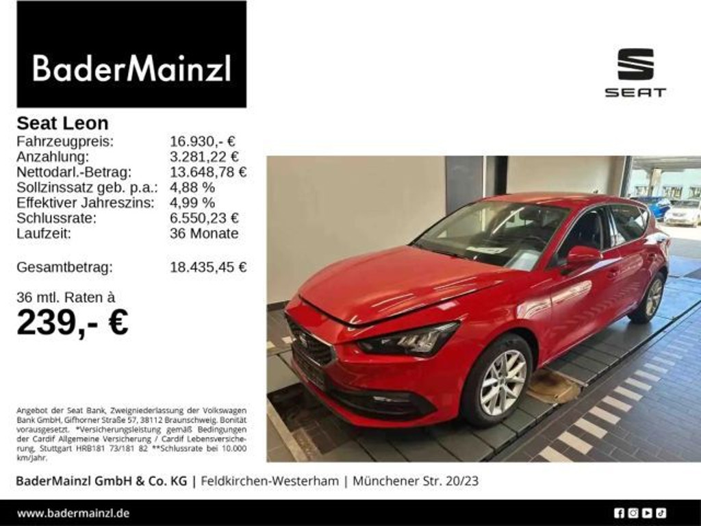 Seat Leon Style 1.0 TSI