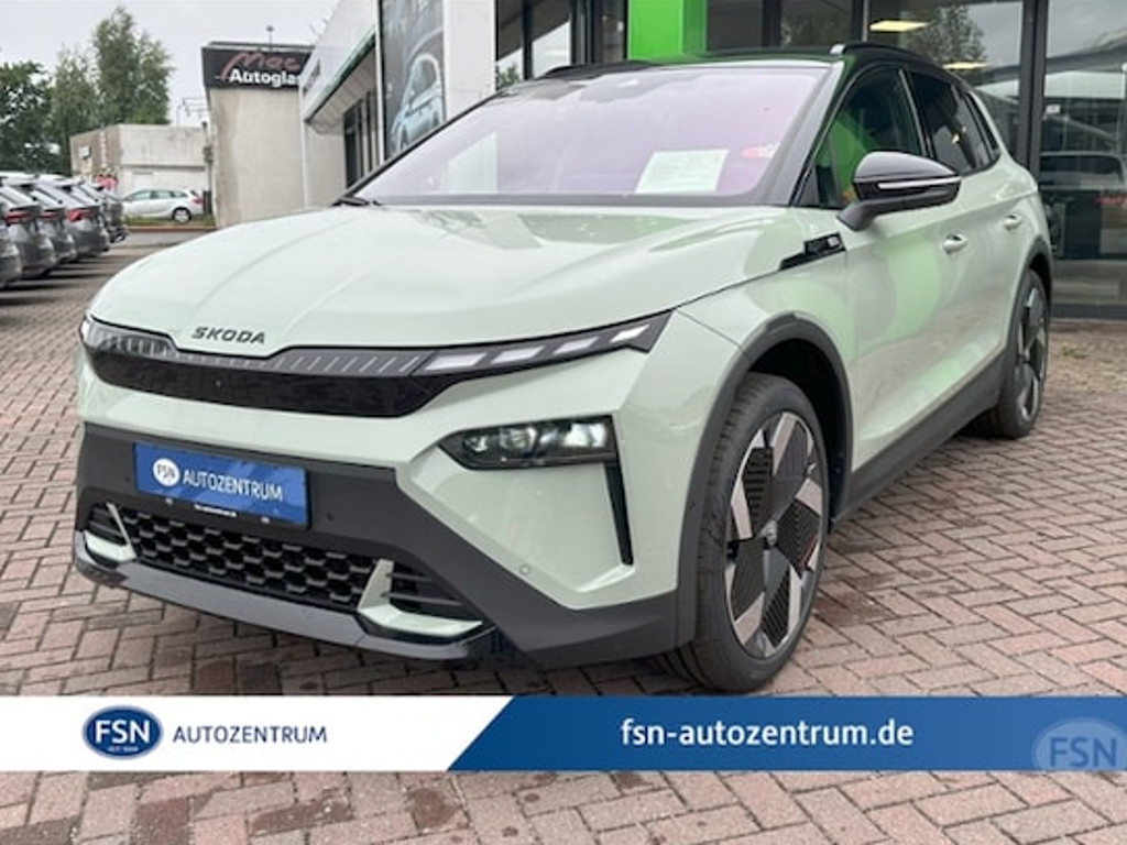 Skoda Elroq First Edition Vorführwagen 82kWh Batterie 210kW Matrix/NAVI/AHK