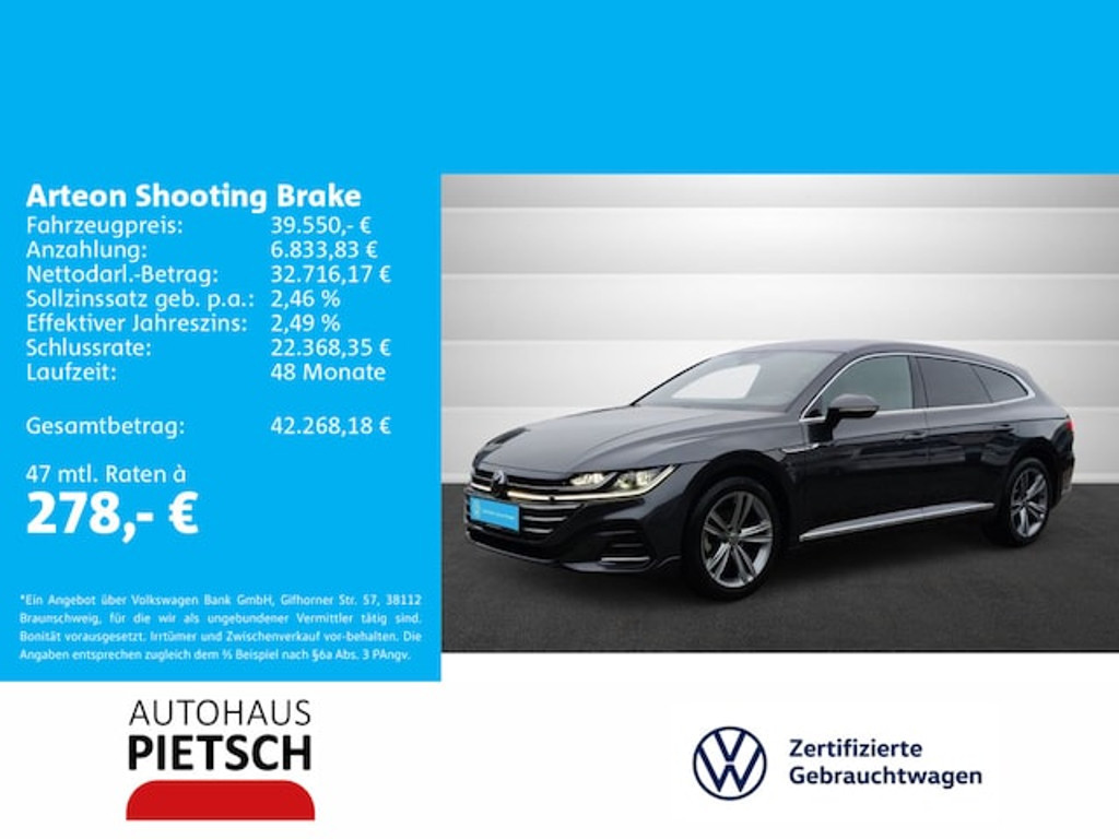 Volkswagen Arteon Shooting Brake R-Line IQ.Drive 2.0 TDI