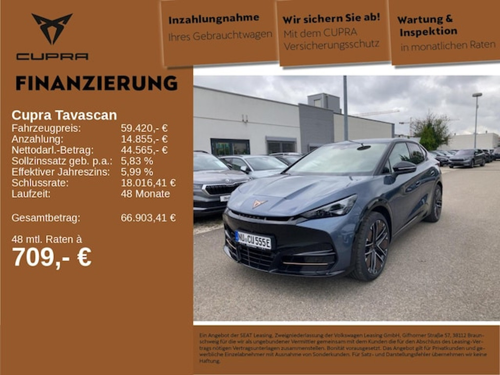 Cupra Tavascan 4Drive VZ