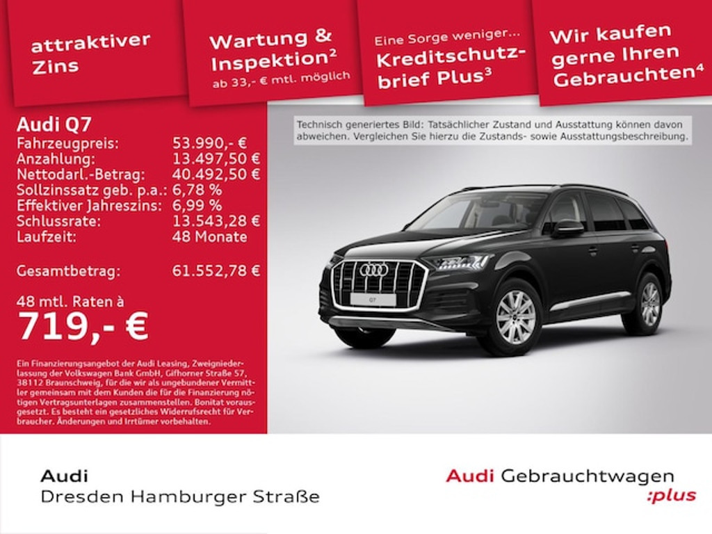 Audi Q7 Quattro 45 TDI