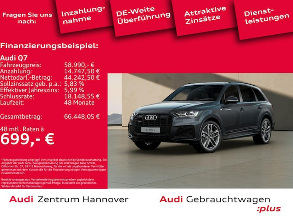 Audi Q7 Quattro Hybride 55 TFSI