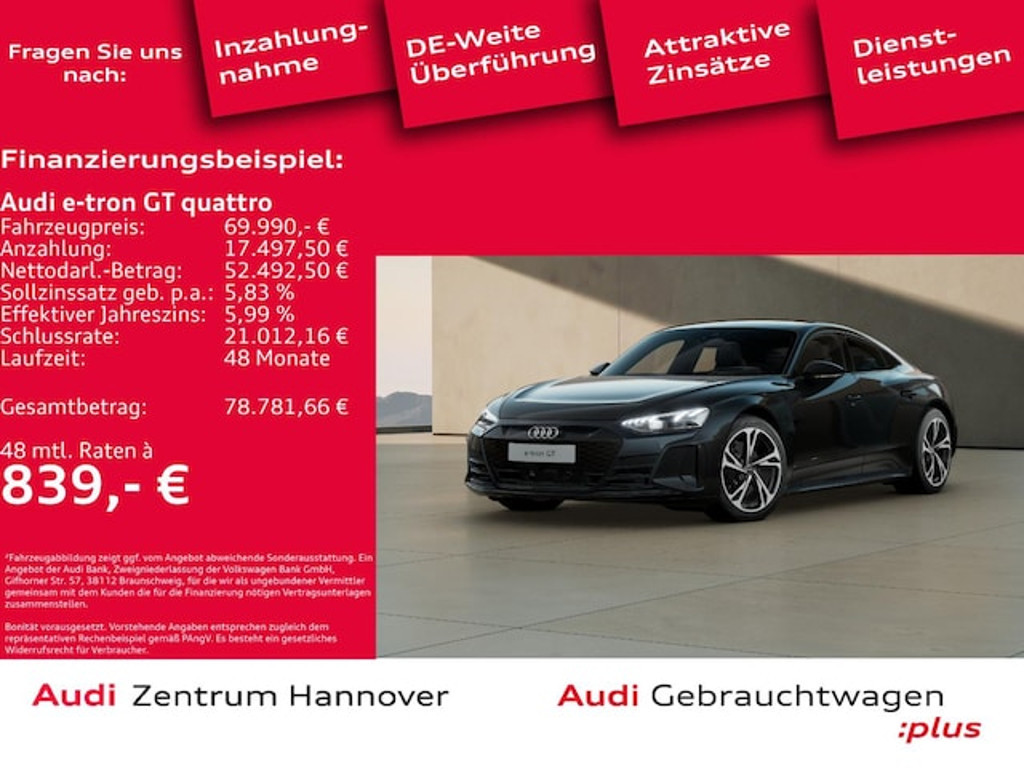 Audi e-tron GT Quattro