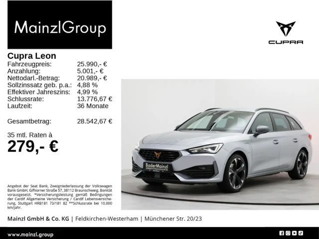 Cupra Leon ST 1.4 DSG e-Hybrid