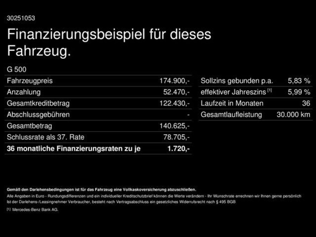 Mercedes-Benz G-Klasse
