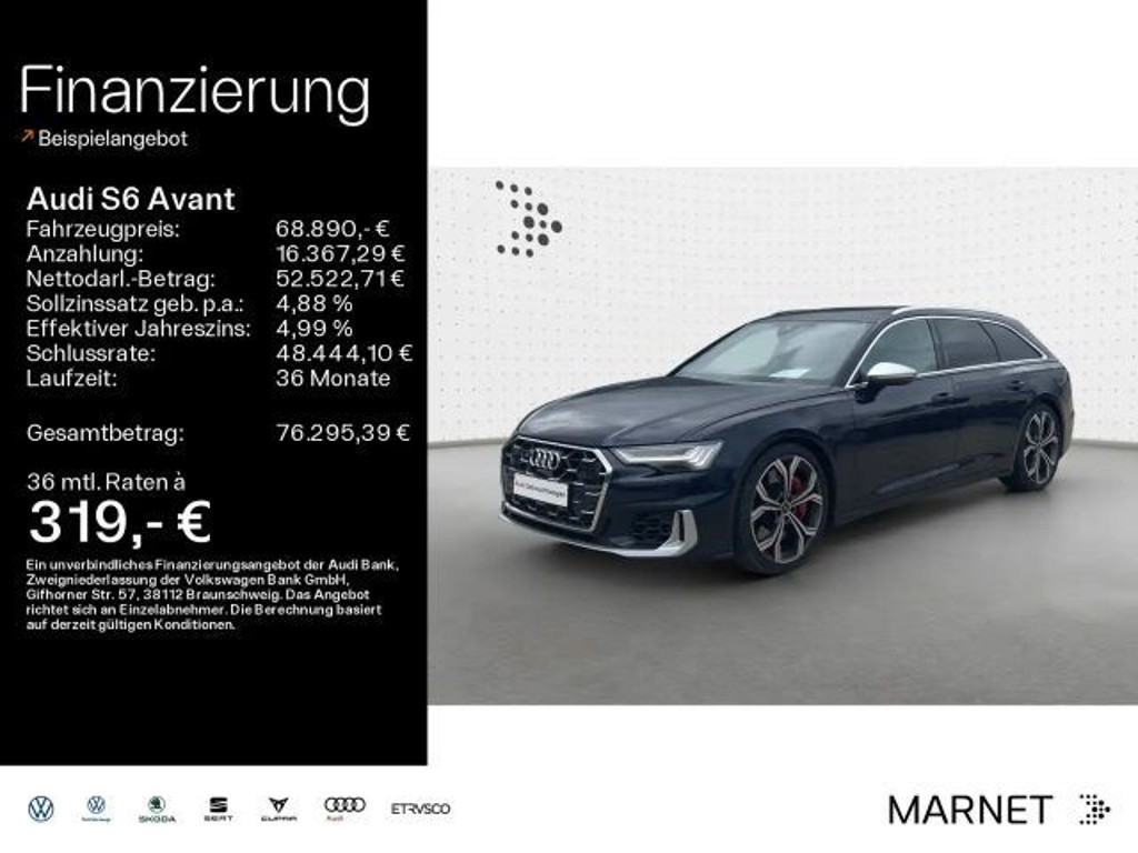 Audi S6 TDI *Navi*Matrix*B&O*PDC*Pano*Virtual C