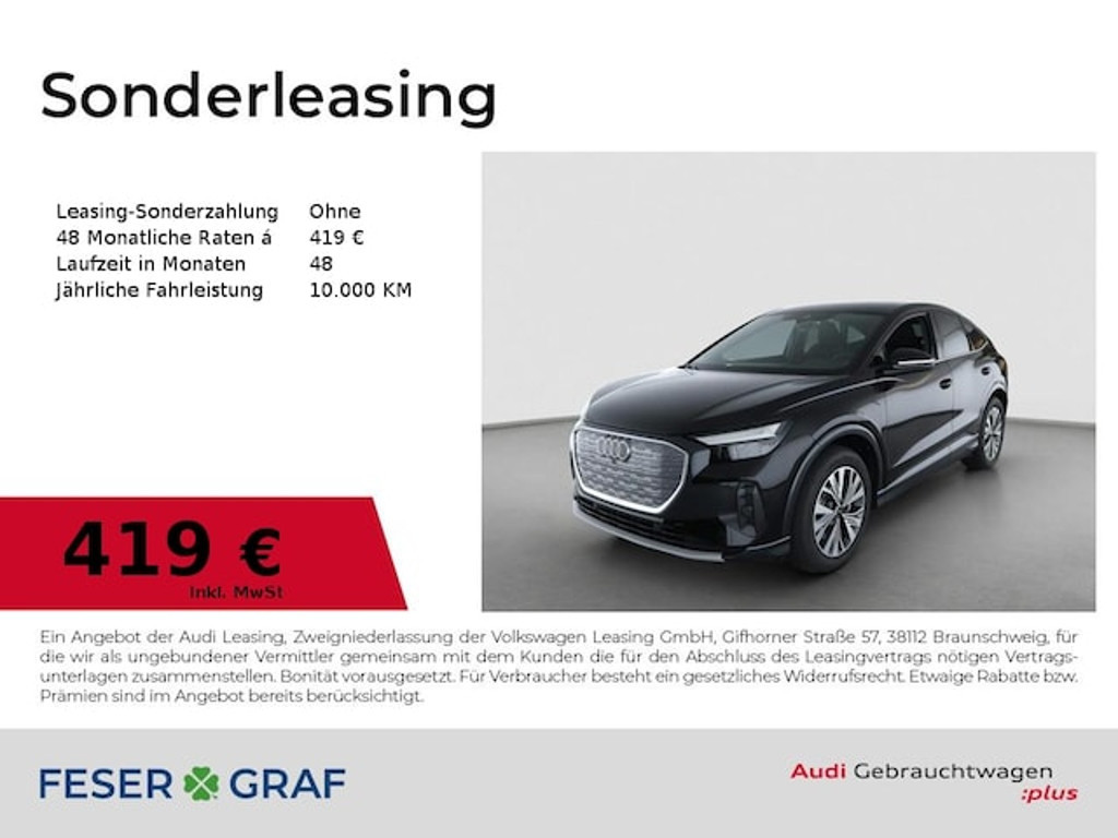 Audi Q4 e-tron Sportback