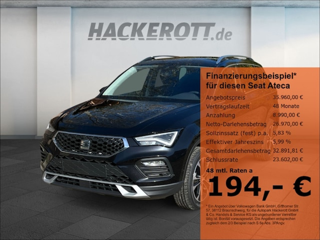 Seat Ateca Style 1.5 TSI DSG