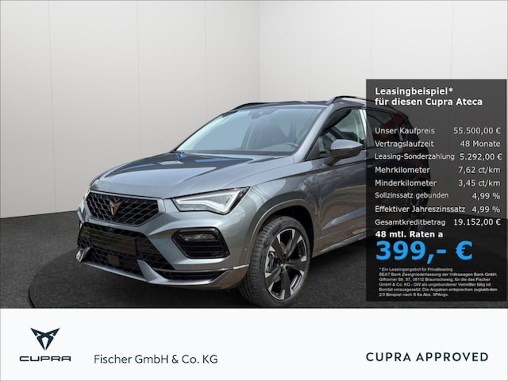 Cupra Ateca 4Drive 2.0 TSI DSG