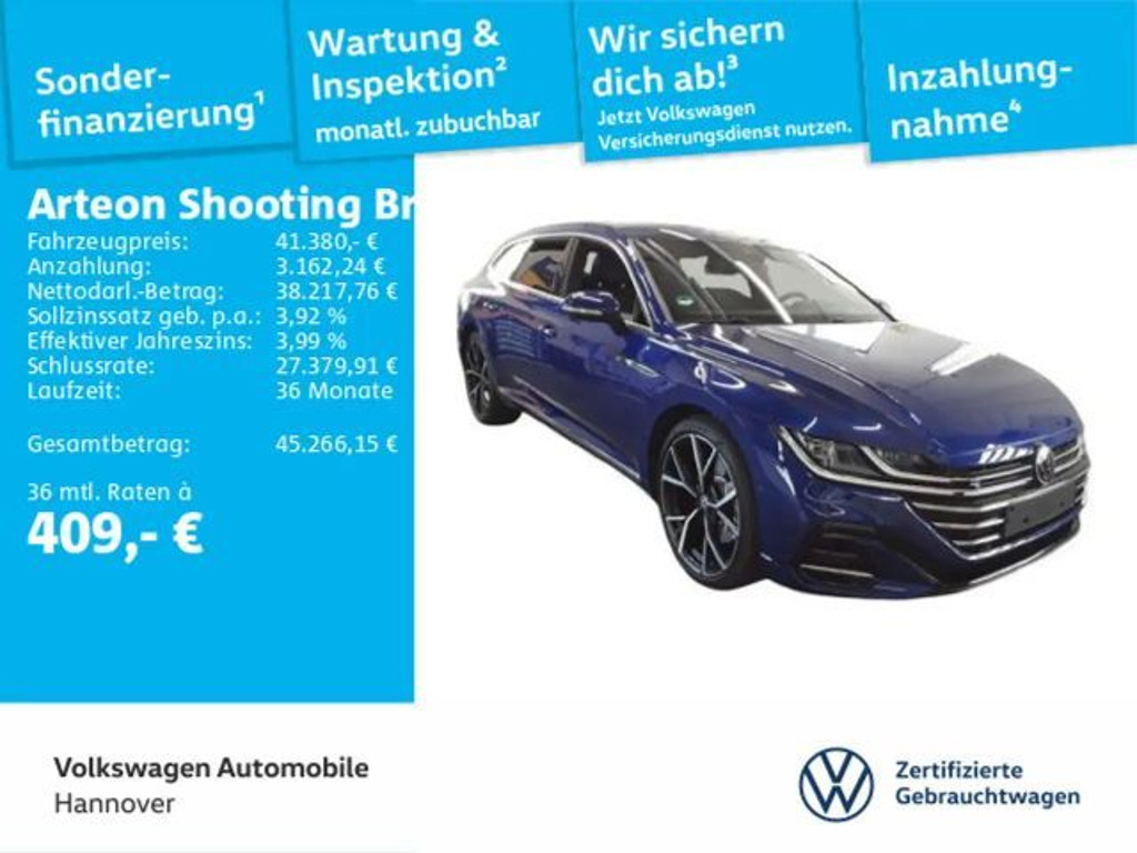 Volkswagen Arteon DSG R-Line 2.0 TSI