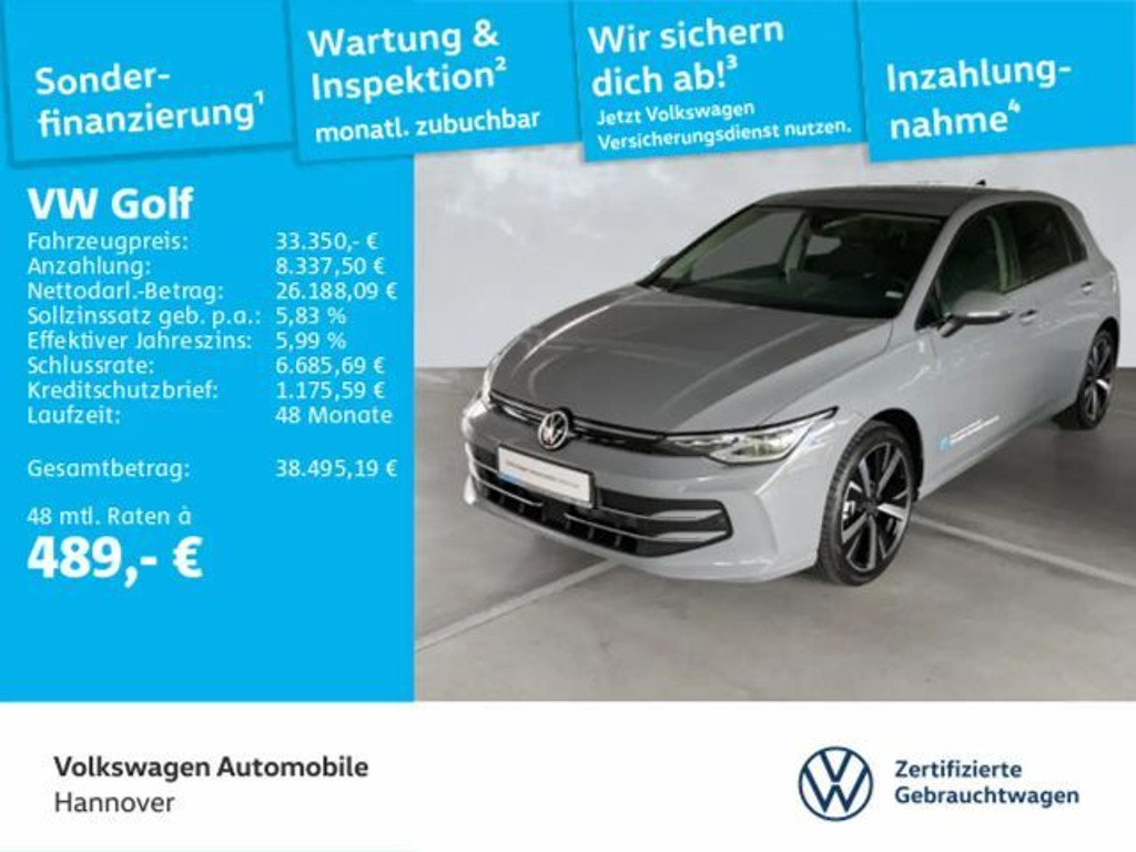Volkswagen Golf DSG Style IQ.Drive 1.5 eTSI