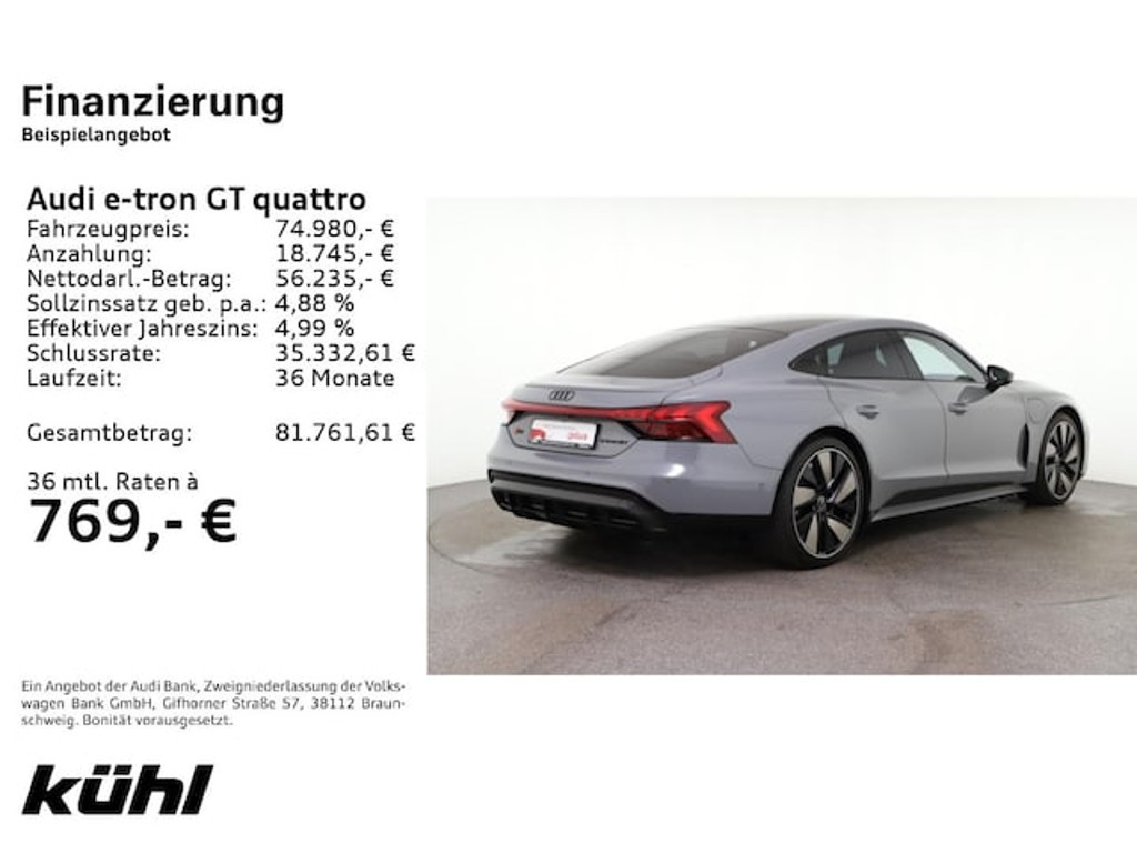 Audi RS e-tron GT Quattro