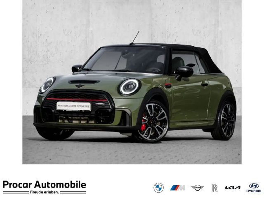 Mini John Cooper Works Cabrio John Cooper Works Individual Urban Green Foliert