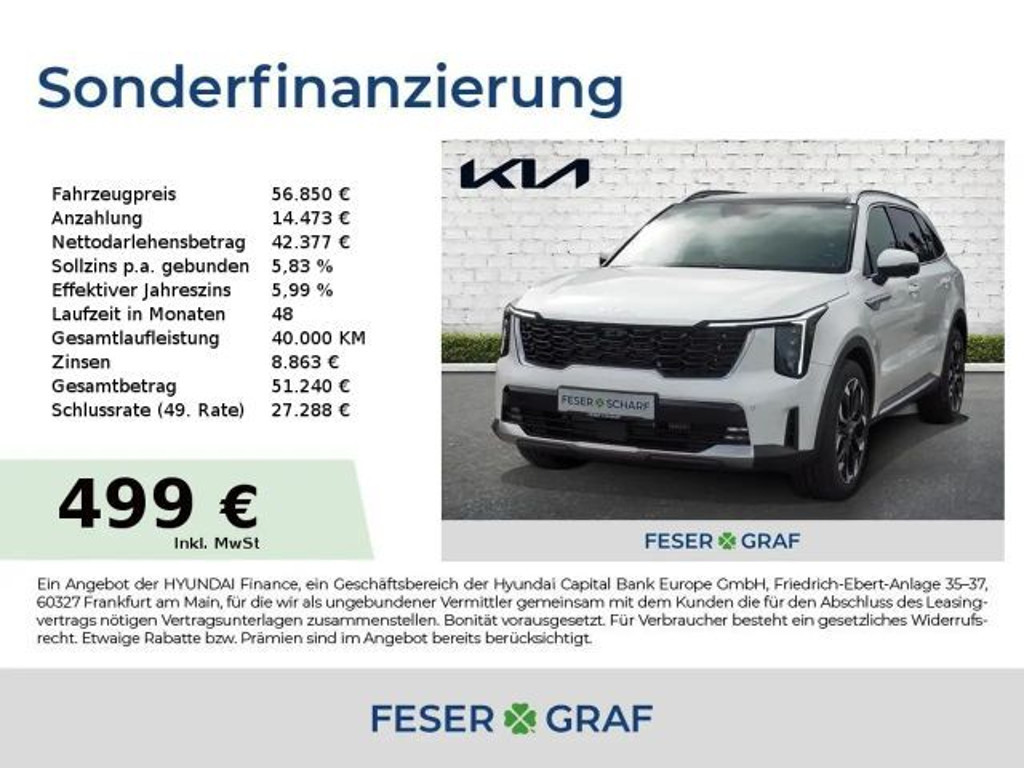 Kia Sorento Platinum Edition Vierwielaandrijving