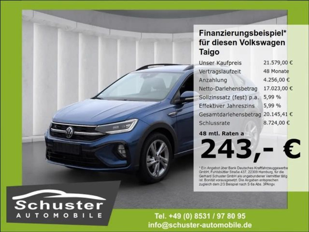 Volkswagen Taigo R-Line 1.0 TSI IQ.Drive