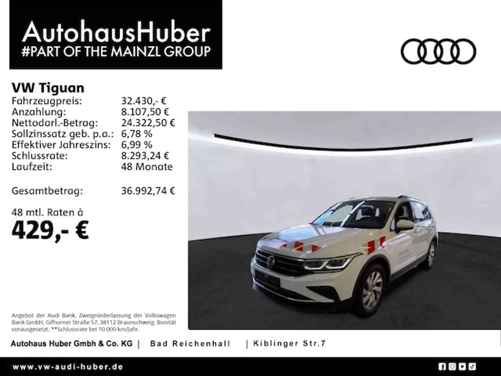 Volkswagen Tiguan DSG Life 2.0 TSI