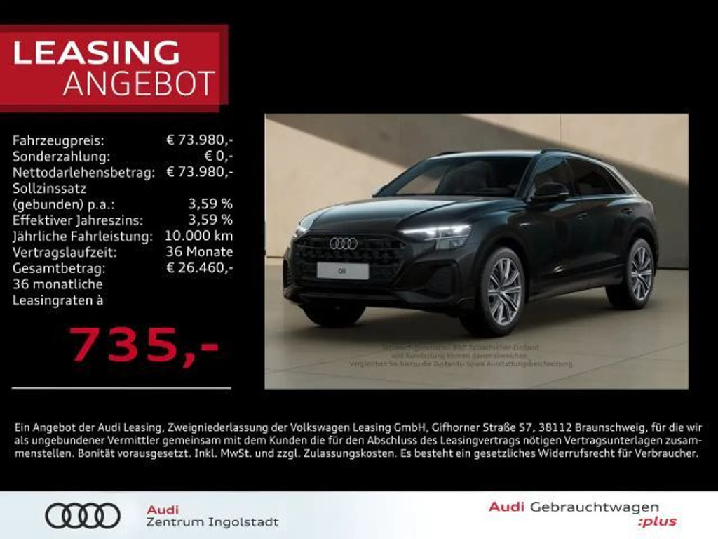 Audi Q8 Quattro 45 TDI