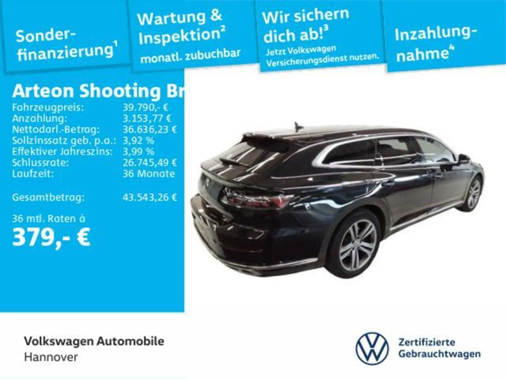 Volkswagen Arteon DSG R-Line 2.0 TDI