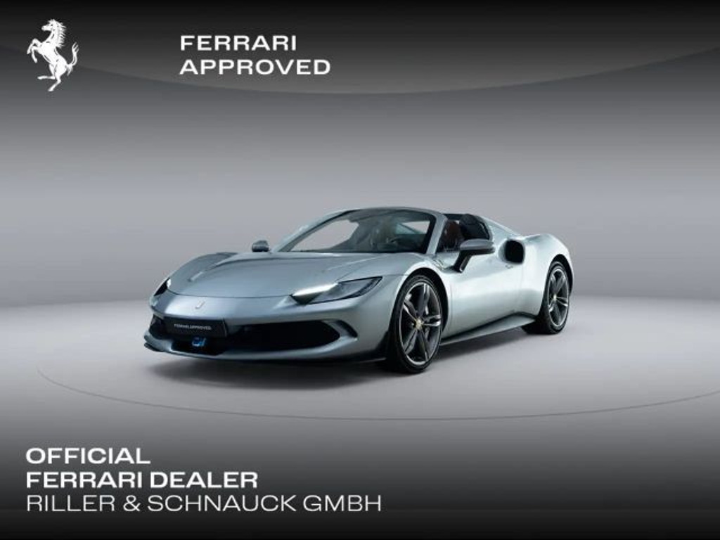 Ferrari 296 GTS >GRIGIO TITANIO*CIOCCOLATO*1.OWNER<