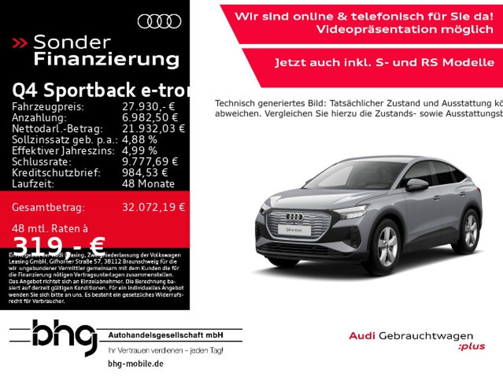 Audi Q4 e-tron Sportback 35