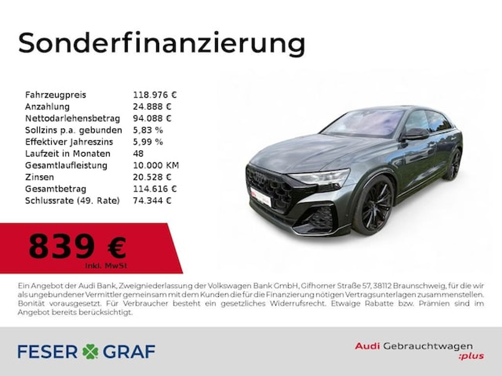 Audi SQ8 Quattro
