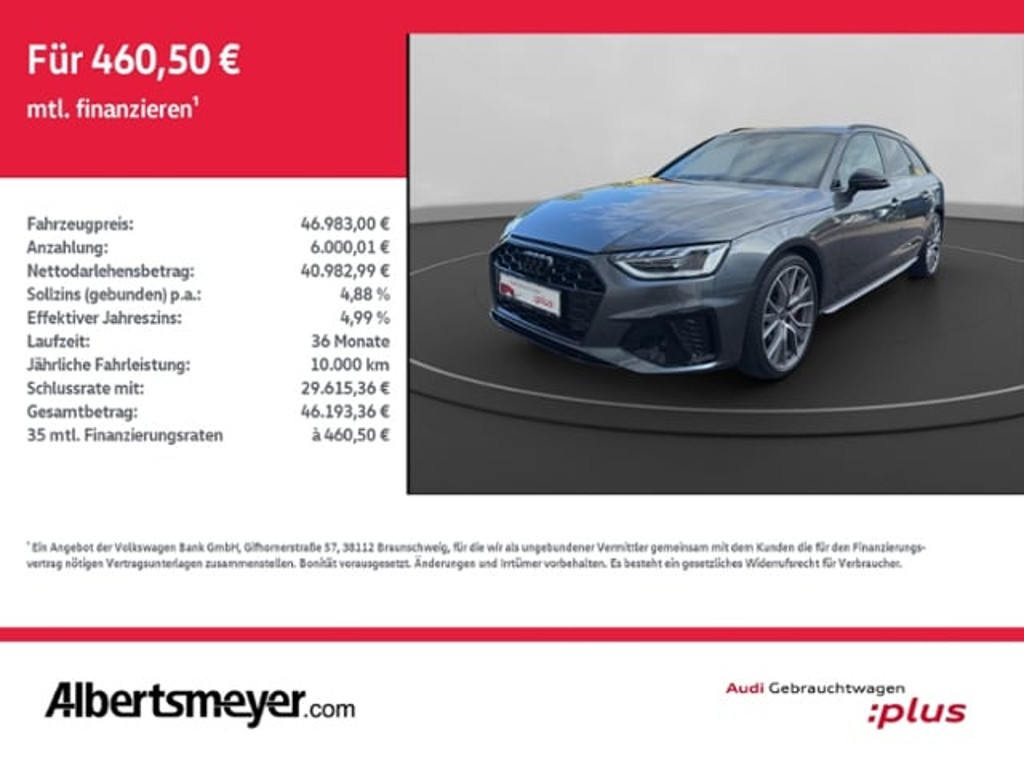 Audi A4 Avant S-Line S-Tronic 40 TFSI